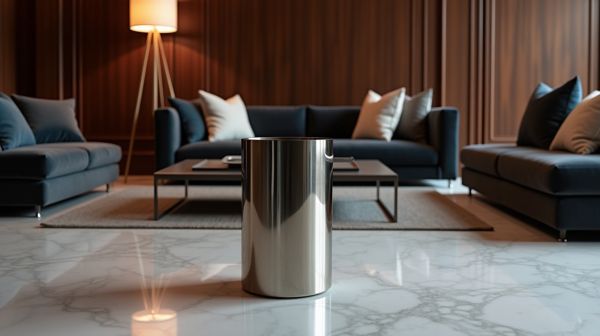 Elevate your space with stylish luxury waste baskets
